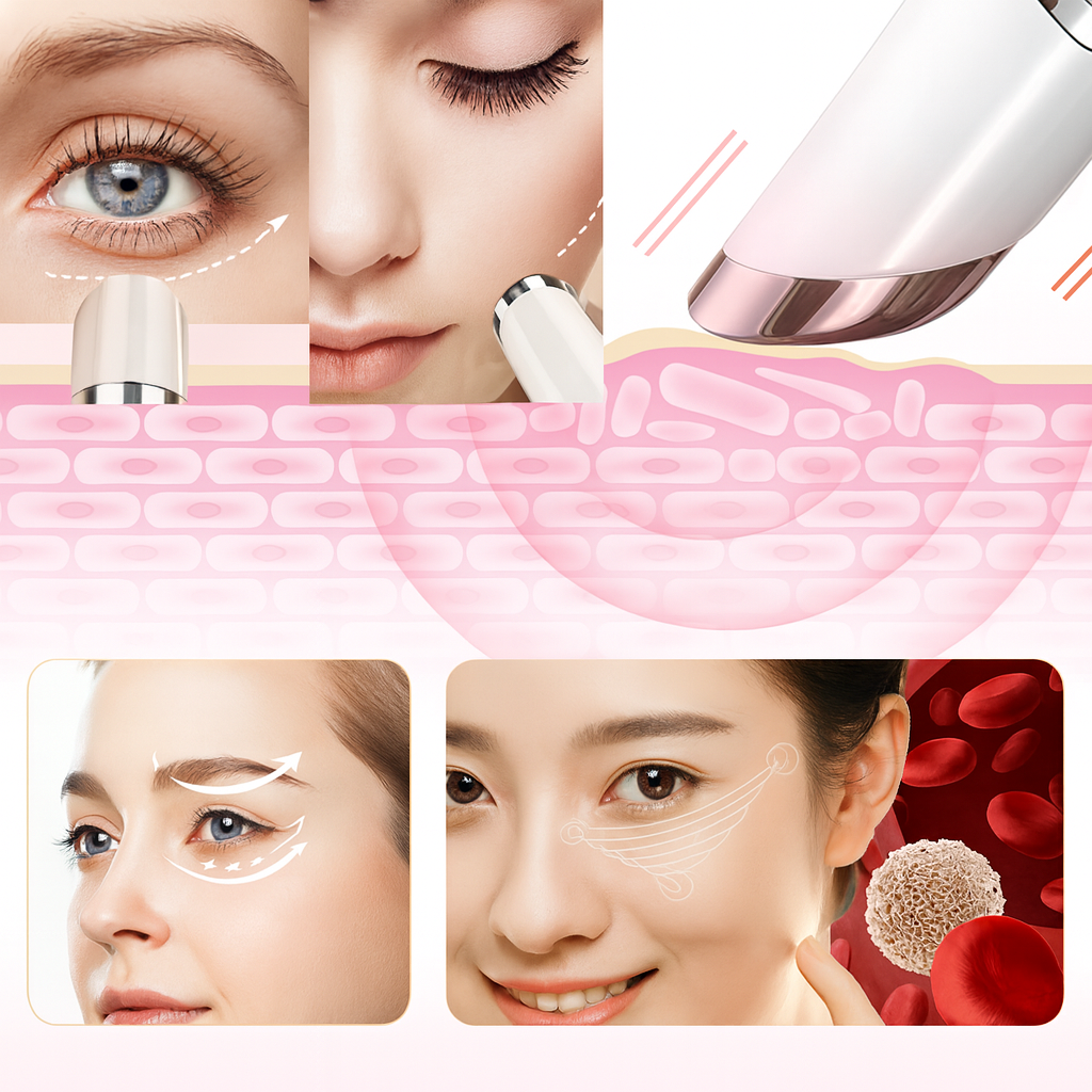 CONTORNO DE OJOS CON MASAJEADOR WIINNER